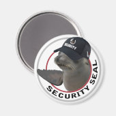 Certified Security Seal | Deadpan Seal Magnet (Vorderseite/Rückseite)