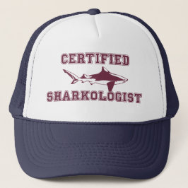 Certified Sharkologe Truckerkappe