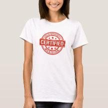 Certified Solo Acoustic Musician Emblem T - Shirt(