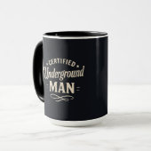 Certified Untergrund Man Fyodor Dostoevsky Tasse (Vorderseite Links)