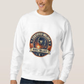 Certified Welder Built To Last Vintage Badge Sweatshirt (Vorderseite)