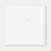 Certified Yapper Funny Beruflich Yapper Magnet (Vorne)