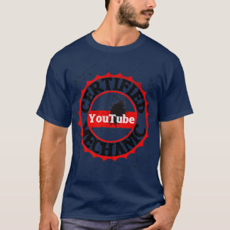Certified YouTube Mechanic T-Shirt