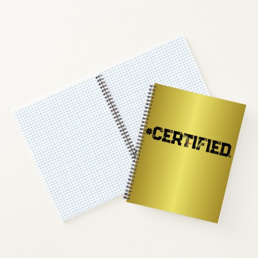 #CERTIFIFIED GOLD PLANNER NOTIZBLOCK (Innenseite)
