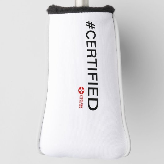#CERTIFIFIED GOLF HEADCOVER