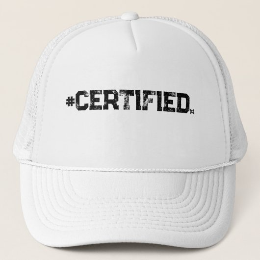 #CERTIFIFIED TRUCKERKAPPE (Vorderseite)