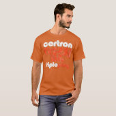 Certron Cassette Tape T - Shirt - Retro 80er Casse (Vorne ganz)