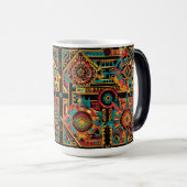 Cerulean 'Aztec Dream' 444 ml Morphing Tasse (VorderseiteRechts)