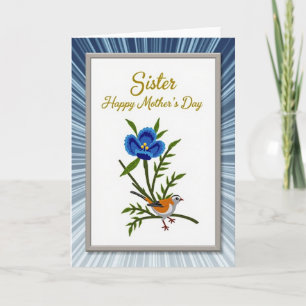 Cerulean Bloom Mutterkarte Karte