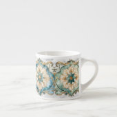 Cerulean Bloom Tapestry Espresso-Tasse Espressotasse (Rechts)