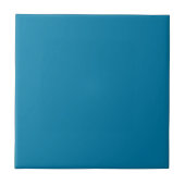 Cerulean Blue Bright Moderner Akzent Fliese (Vorderseite)
