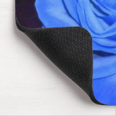 Cerulean Blue Rose Mousepad (Ecke)
