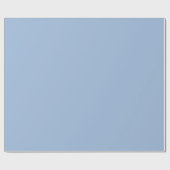 Cerulean blue Solid Color Geschenkpapier (Flach)
