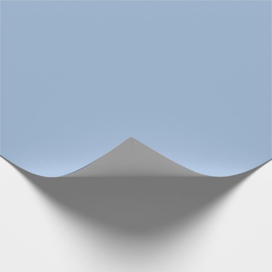 Cerulean blue Solid Color Geschenkpapier (Ecke)