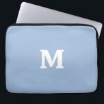 Cerulean blue Solid Color Laptopschutzhülle<br><div class="desc">Cerulean blau Solid Farbe moderne Farbe.</div>