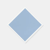 Cerulean blue Solid Color Serviette (Ecke)