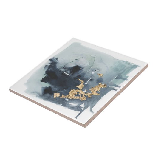 Cerulean & Gold Fliese (Seite)