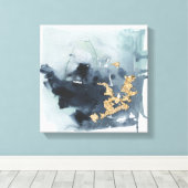 Cerulean & Gold Leinwanddruck (Insitu (Holzboden))
