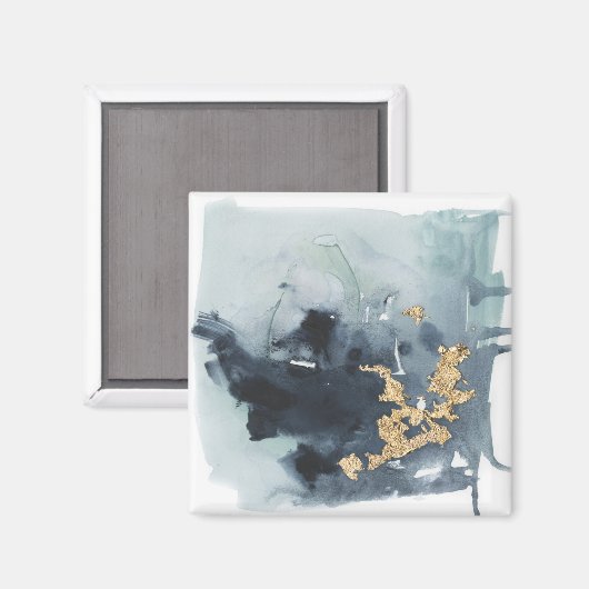 Cerulean & Gold Magnet (Vorderseite/Rückseite)