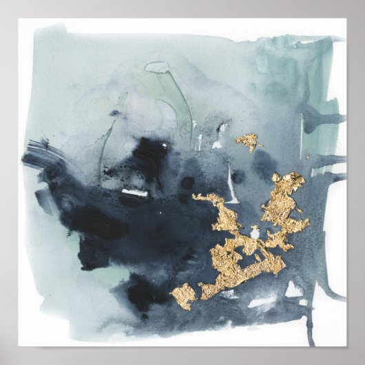 Cerulean & Gold Poster (Vorne)