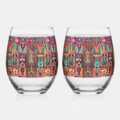 Cerulean "Legacy of the Sun Empire" 16oz Wine Glas (Rückseite)