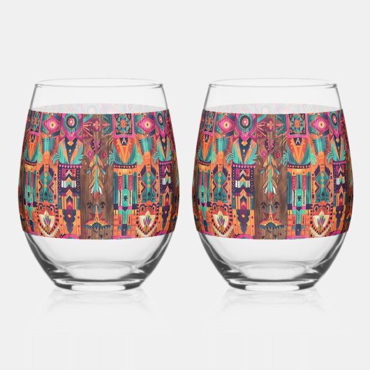 Cerulean "Legacy of the Sun Empire" 16oz Wine Glas (Rückseite)