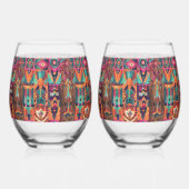 Cerulean "Legacy of the Sun Empire" 16oz Wine Glas (Vorderseite)