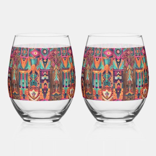 Cerulean "Legacy of the Sun Empire" 16oz Wine Glas (Vorderseite)