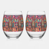 Cerulean "Legacy of the Sun Empire" 16oz Wine Glas (Rechts)