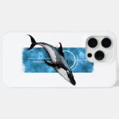 Cerulean Leviathan: Blauer Whale Majestät Case-Mate iPhone Hülle (Rückseite (Horizontal))