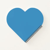 Cerulean Pulse Heart-Bound Personalized Journal Notizblock (Rückseite)