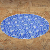 Cerulean Scales Decorative Glas Cutting Board Schneidebrett