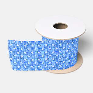 Cerulean Scales Decorative Ribbon Satinband