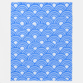 Cerulean Scales Fleece Blanket (Vorderseite)