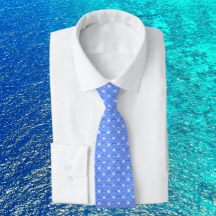 Cerulean Scales Necktie Krawatte