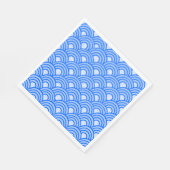 Cerulean Scales Paper Napkin Serviette (Ecke)