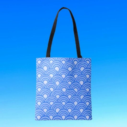 Cerulean Scales Tote Bag Tasche