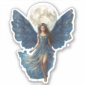 Cerulean Serenity Fairy - Sticker Cutout (Vorderseite)