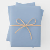 Cerulean Solid Color Geschenkpapier Set (Beispiel)