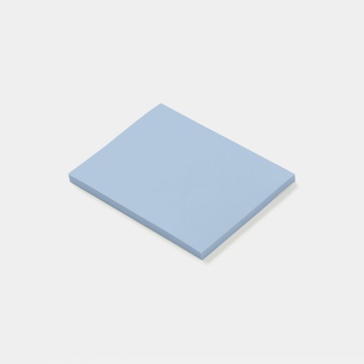 Cerulean Solid Color Post-it Klebezettel (angewinkelt)