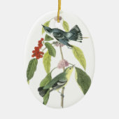 Cerulean Trällerer, John Audubon Keramik Ornament (Vorne)