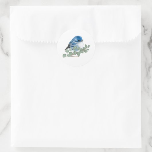 Cerulean Warbler Bird Stickers (Tasche)
