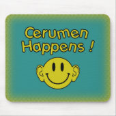 Cerumen geschieht mousepad (Vorne)