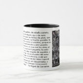 CERVANTES, nehme ich an? - Jahre Mug-400 QUIJOTE Tasse (Zentrum)