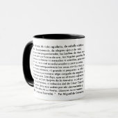 CERVANTES, nehme ich an? - Jahre Mug-400 QUIJOTE Tasse (Vorderseite Links)