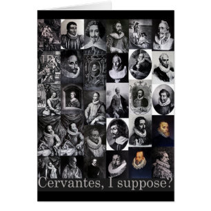 Cervantes, nehme ich an? … Porträts von Cervant