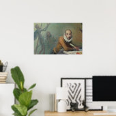 Cervantes Poster (Heimbüro)