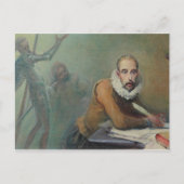 Cervantes Postkarte (Vorderseite)