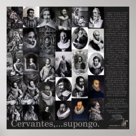 Cervantes,...Supongo-Poster-400 Years Don Quijote Poster