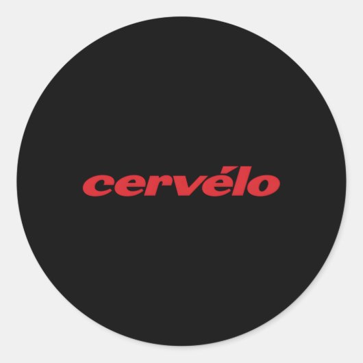 Cervelo aktualisiert 2021 runder aufkleber (Vorderseite)